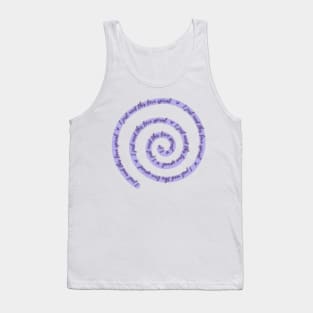 Love spiral purple Tank Top